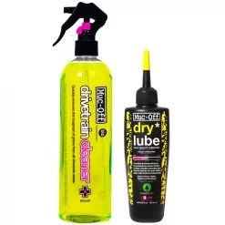 Muc-Off Bio Drivetrain Cleaner 500ml and Bio Dry Lube 120ml Bundle