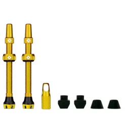 Muc-Off Tubeless Valve Kit V2 -On Running Sales Shop Muc Off Tubeless Valve Kit V2 Gold