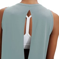 On Running Active Tank Womens Run Vest -On Running Sales Shop On Running Active Tank Womens Run Vest Sea 3