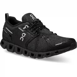 On Running Sales Shop -On Running Sales Shop On Running Cloud 5 Waterproof Womens Running Shoes All Black 1