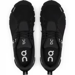 On Running Cloud 5 Waterproof Womens Running Shoes -On Running Sales Shop On Running Cloud 5 Waterproof Womens Running Shoes All Black 3