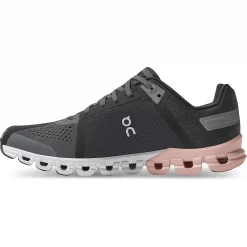 On Running Cloudflow Wide Fit Womens Running Shoes -On Running Sales Shop On Running Cloudflow Wide Womens Running Shoes Grey Pink 3