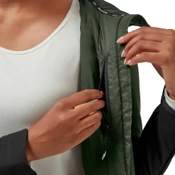 On Running Insulator Womens Jacket -On Running Sales Shop On Running Insulator Womens Jacket Ivy Green Black 7