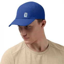 On Running Lightweight Running Cap -On Running Sales Shop On Running Lightweight Running Cap Blue 1