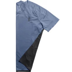 On Running Performance-T Short Sleeve Running Top -On Running Sales Shop On Running Performance T Short Sleeve Running Top Cerulean Black