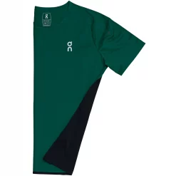 On Running Performance-T Short Sleeve Running Top -On Running Sales Shop On Running Performance T Short Sleeve Running Top Evergreen Black