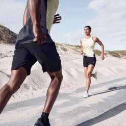 On Running Tank-T Womens Run Top -On Running Sales Shop On Running Tank T Womens Run Top Limelight Black 3