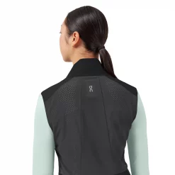 On Running Weather Womens Running Vest -On Running Sales Shop On Running Weather Womens Running Vest Black 3