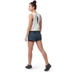 On Running Womens Run Short -On Running Sales Shop On Running Womens Run Short Navy Blue Mulberry 2